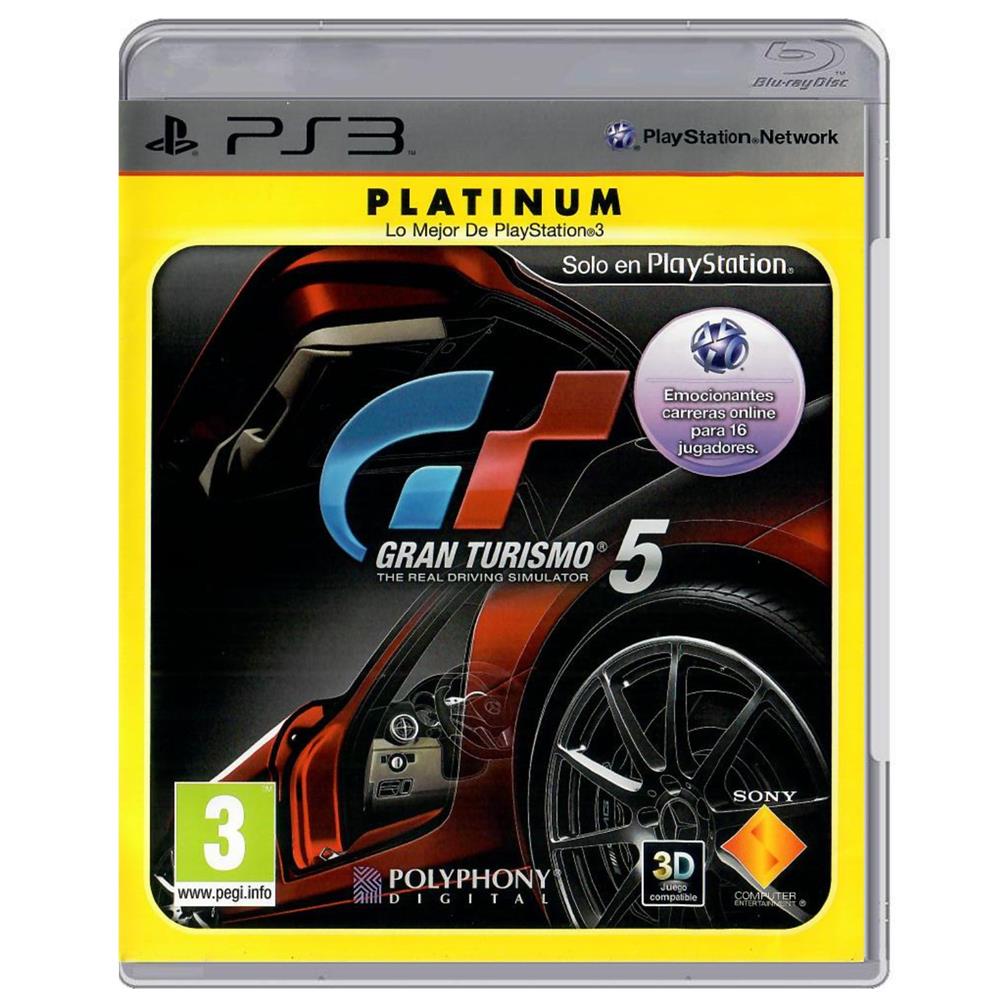 Gran Turismo 5 Platinum - Ps3 (Usado) (Sem Manual)