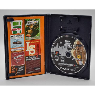 Grand Theft Auto San Andreas - Ps2 (Com Mapa) (Seminovo)