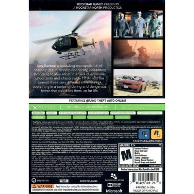 Grand Theft Auto V (Gta 5) - Xbox 360 (Usado)