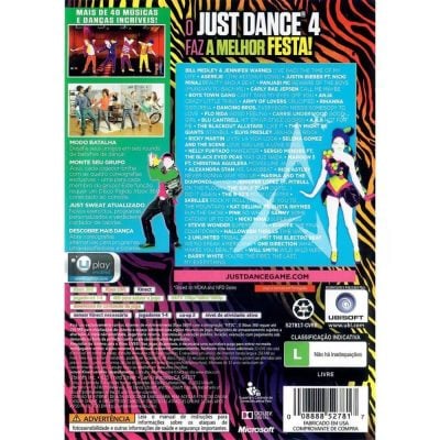 Just Dance 4 - Xbox 360 (Usado)