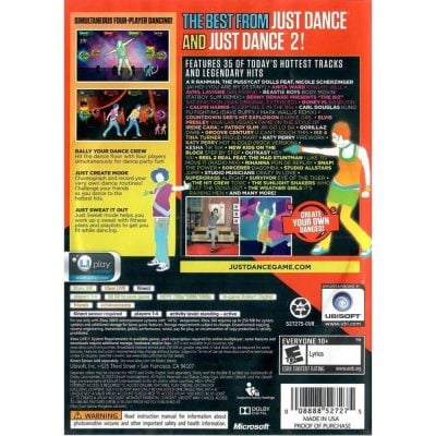 Just Dance Greatest Hits Pon De Replay - Xbox 360 (Usado) (Requer Kinect)