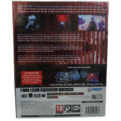 Karma The Dark World Limited Edition - Ps5 (Novo) (Europeu)