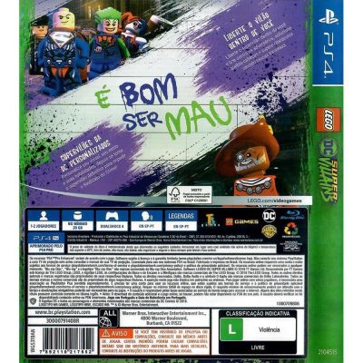 Lego Dc Super Villains - Ps4 (Usado)