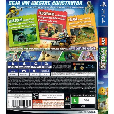 Lego Worlds - Ps4 (Usado)