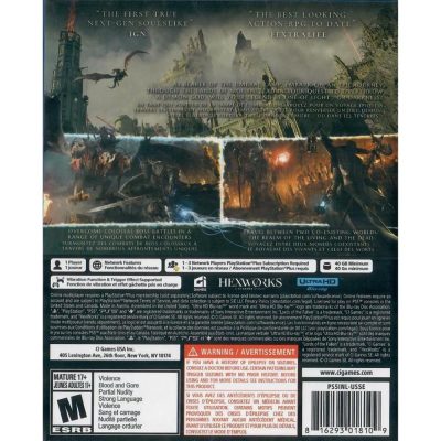 Lords Of The Fallen - Ps5 (Detalhe No Lacre Da Embalagem) (Novo)