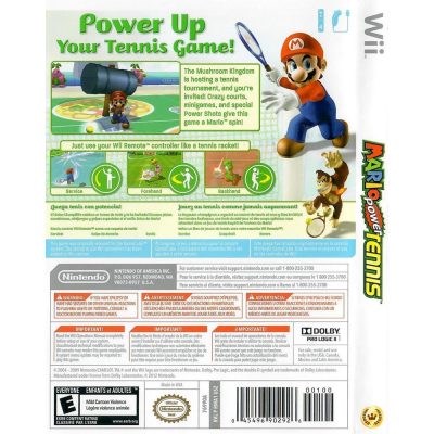 Mario Power Tennis Nintendo Selects - Nintendo Wii (Usado)