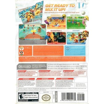 Mario Sports Mix - Nintendo Wii (Usado) (Sem Manual)
