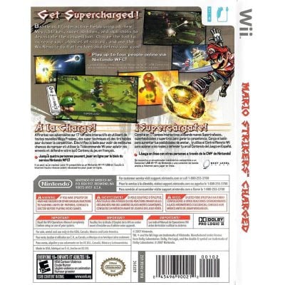 Mario Strikers Charged - Nintendo Wii (Usado) (Sem Manual)