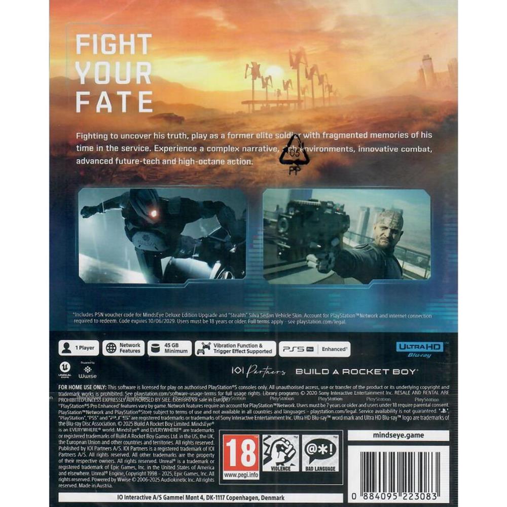 Mindseye - Ps5 (Novo) (Europeu)