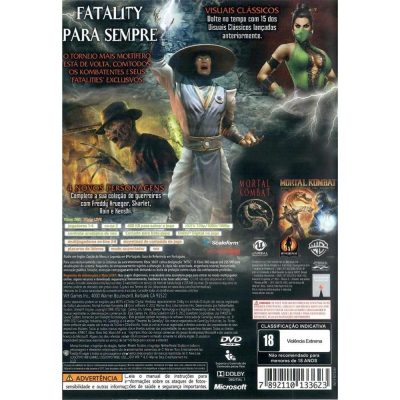 Mortal Kombat Komplete Edition - Xbox 360 (Usado)