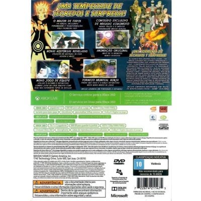 Naruto Shippuden Ultimate Ninja Storm Revolution - Xbox 360 (Seminovo)