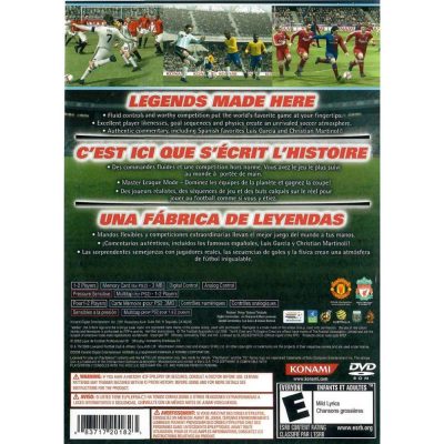 Pes 2009 - Ps2 (Usado) (Manual Com Detalhe)