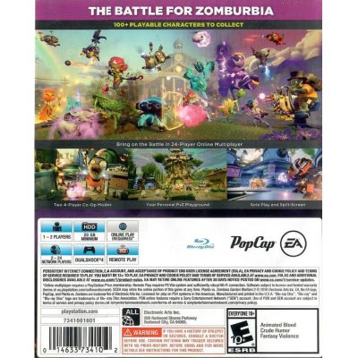 Plants Vs Zombies Garden Warfare - Ps4 (Seminovo)