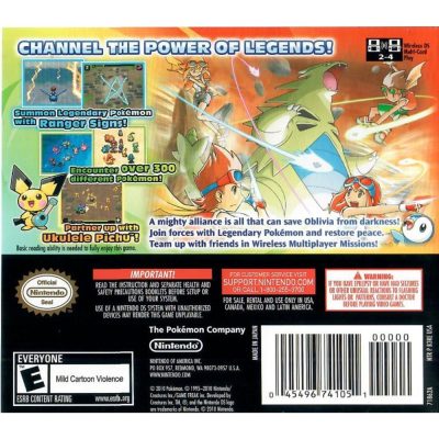 Pokemon Ranger Guardian Signs - Nintendo Ds (Seminovo)