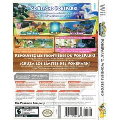 Pokepark 2 Wonders Beyond - Nintendo Wii (Usado) (Sem Manual)