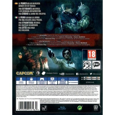 Resident Evil 2 Remake - Ps4 (Europeu) (Legendado Pt-Br) (Seminovo)