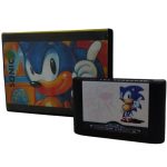 Sonic The Hedgehog - Mega Drive (Paralelo) (Com Caixa) (Encarte Japones, Jogo Ingles) (Seminovo)