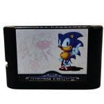 Sonic The Hedgehog - Mega Drive (Paralelo) (Com Caixa) (Encarte Japones, Jogo Ingles) (Seminovo)