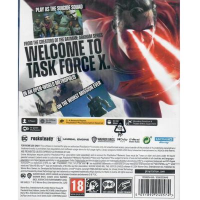 Suicide Squad Kill The Justice League - Ps5 (Novo) (Europeu)
