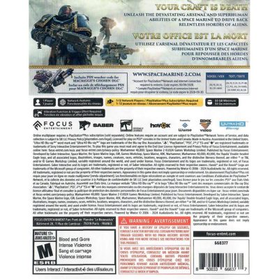 Warhammer 40.000 Space Marine - Ps5 (Seminovo)