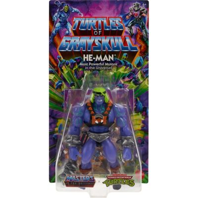 Action Figure He-Man Mutado - Turtles Of Grayskull - Masters Of The Universe Origins - Mattel