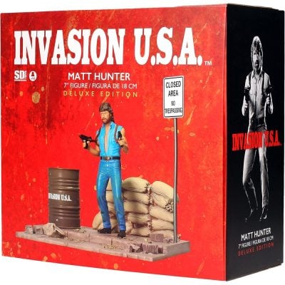 Action Figure Matt Hunter (Chuck Norris) - Invasion U.S.A. Deluxe Edition - Sd Toys