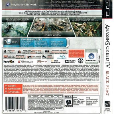 Assassins Creed Iv - Black Flag - Ps3 (Usado) (Encarte)