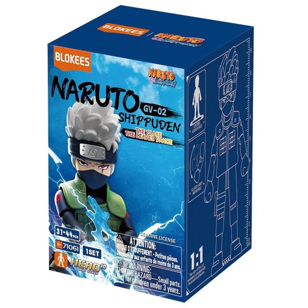 Boneco Surpresa Naruto Shippuden - Blokees Galaxy Version 02 The Place The Leaves Dance (Blind Box)