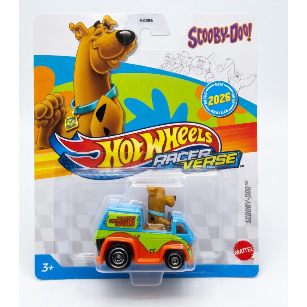 Carrinho Hot Wheels – Racer Verse – Scooby Doo – Hkb86 (Novo 2026) Carrinho Hot Wheels - Racer Verse - Scooby Doo - Hkb86 (Novo 2026)