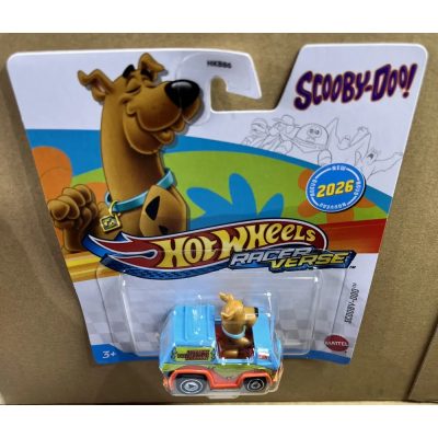 Carrinho Hot Wheels - Racer Verse - Scooby Doo - Hkb86 (Novo 2026)