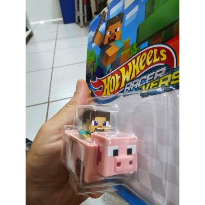 Carrinho Hot Wheels - Racer Verse - Steve (Minecraft) Hkb86