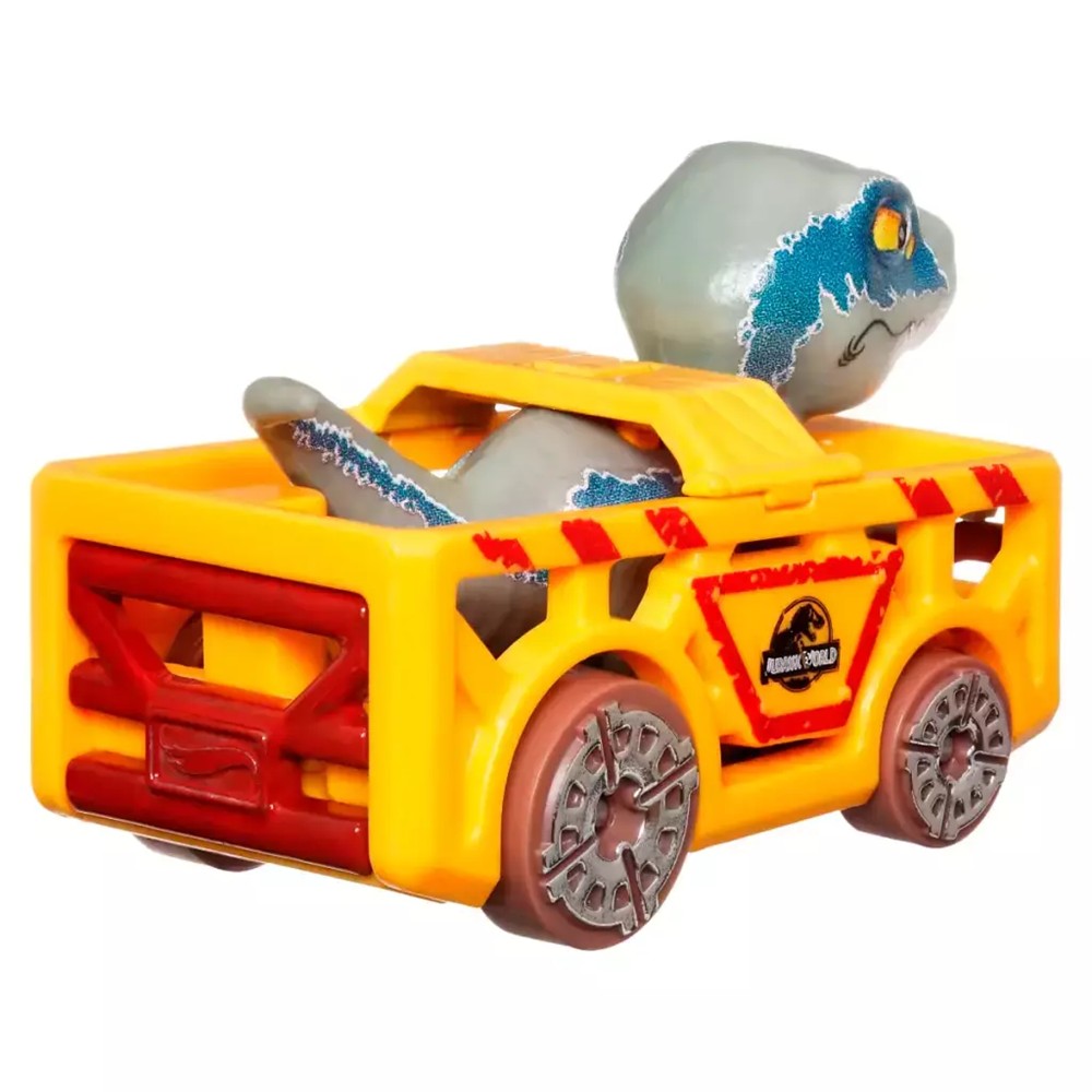 Carrinho Hot Wheels - Racer Verse - Velociraptor Blue (Jurassic World) Hkb86