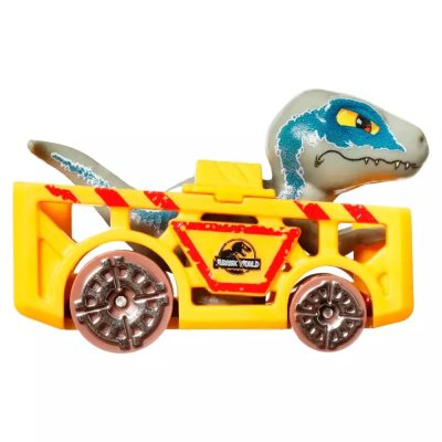 Carrinho Hot Wheels - Racer Verse - Velociraptor Blue (Jurassic World) Hkb86