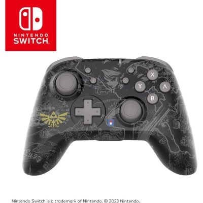 Controle Sem Fio Hori Horipad Legend Of Zelda, Bluetooth, Para Nintendo Switch - Nsw-479U