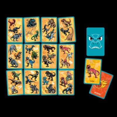 Copag Eu Vi! T-Rex | Jogo De Cartas De Memória E Atenção Para Toda A Família