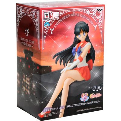 Estatua Sailor Mars (Rei Hino) – Break Time Figure | Banpresto Bandai