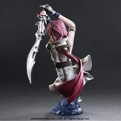 Estátua Busto Lightning Final Fantasy Xiii Static Arts Bust Square Enix