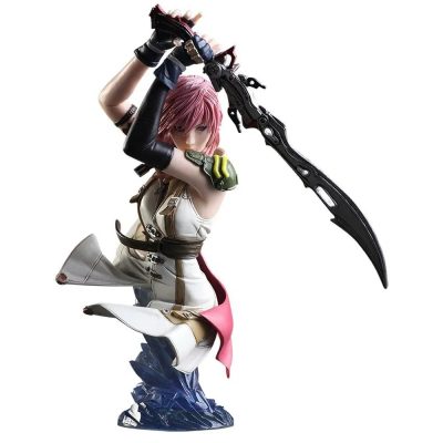 Estátua Busto Lightning Final Fantasy Xiii Static Arts Bust Square Enix