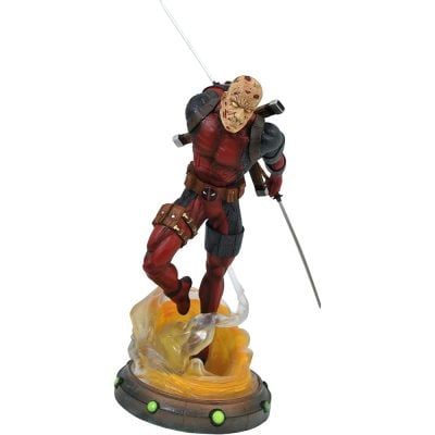 Estátua Deadpool Unmasked - Marvel Gallery Pvc Diorama - Diamond Select Toys