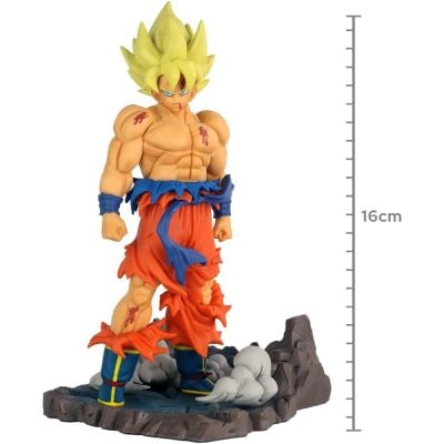 Estátua Goku Super Saiyajin (Batalha Contra Freeza) - History Box Vol.3 - Banpresto