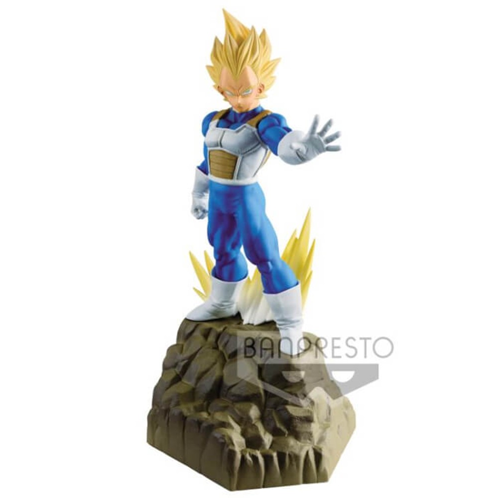 Estátua Vegeta Super Saiyajin - Dragon Ball Z - Absolute Perfection Figure - Banpresto