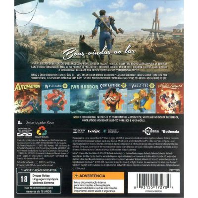 Fallout 4 Game Of The Year Edition - Xbox One (Código Usado) (Sem Poster) (Seminovo)