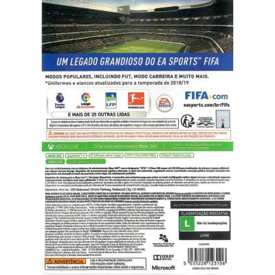 Fifa 19 - Xbox 360 (Seminovo)