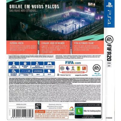 Fifa 20 - Ps4 (Seminovo)