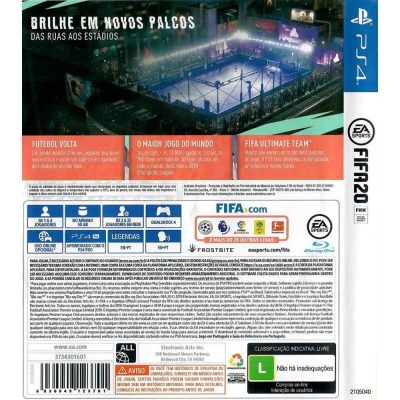 Fifa 20 - Ps4 (Seminovo)