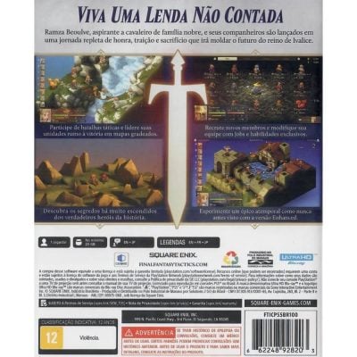 Final Fantasy Tactics The Ivalice Chronicles - Ps5 (Seminovo)