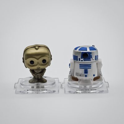 Funko Pop Bitty Pop - Star Wars - Princesa Leia, R2-D2, C-3Po & Hammerhead