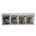 Funko Pop Bitty Pop - Star Wars - Princesa Leia, R2-D2, C-3Po & Hammerhead