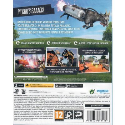 Goat Simulator 3 Pre-Udder Eidition - Ps5 (Novo) (Europeu)