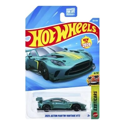 Hot Wheels 2024 Aston Martin Vantage Gt3 (Novo)